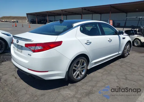 2013 Kia Optima Sx из США, поврежденный, VIN 5XXGR4A65DG234105
